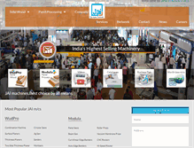 Tablet Screenshot of jaiindustries.com